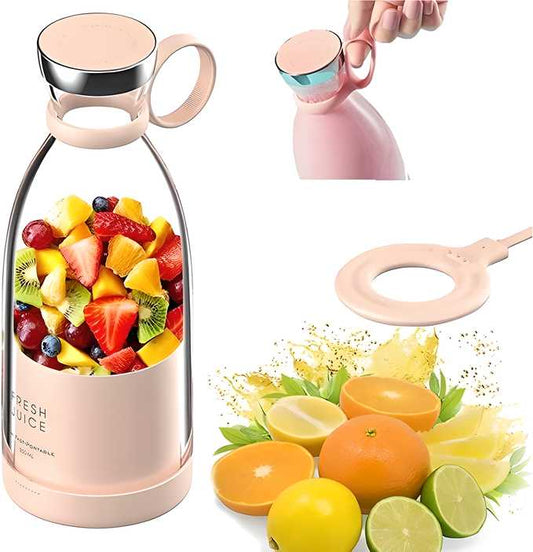 MIXEN Fresh Juice Portable Blender, 350ML  Mini Juicer Travel/School/Office/Workout/Travel Use
