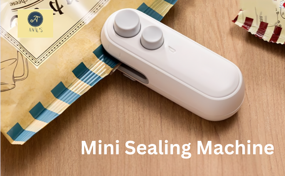 Mini Sealing Machine,2-in-1 USB Rechargeable
