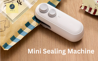 Mini Sealing Machine,2-in-1 USB Rechargeable